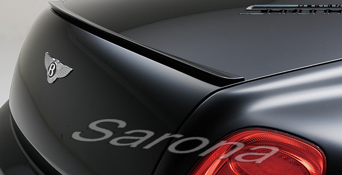 Custom Bentley Flying Spur Trunk Wing  Sedan (2004 - 2013) - $295.00 (Manufacturer Sarona, Part #BT-004-TW)
